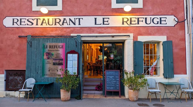 Le restaurant - Le Refuge - Restaurant Sigean - meilleur restaurant PORTEL-DES-CORBIERES